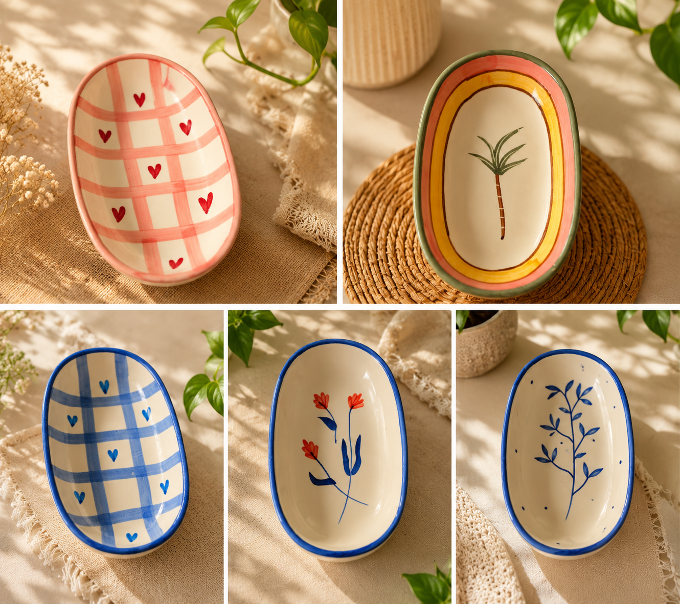 The Whimsical Oval Trinket Dish Collection view 2