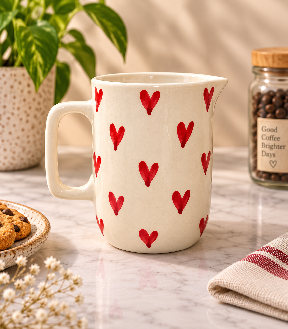 Cookrie Love Notes Ceramic Jumbo Mug view 2