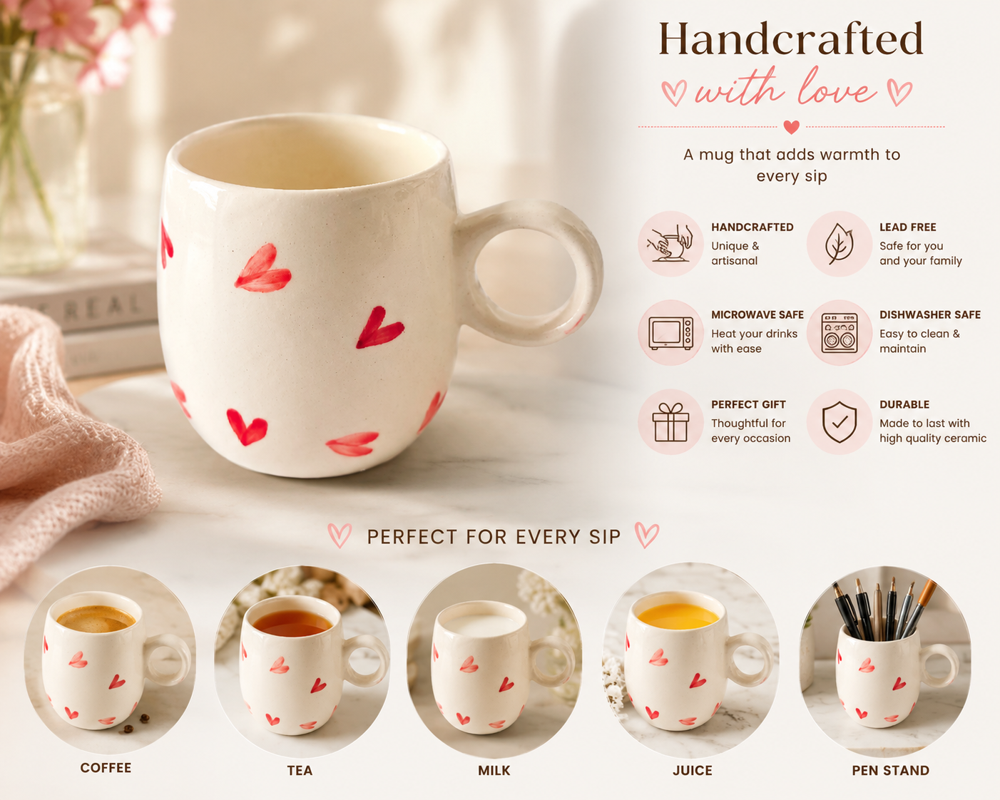 The Sweetheart Loop Mug view 3