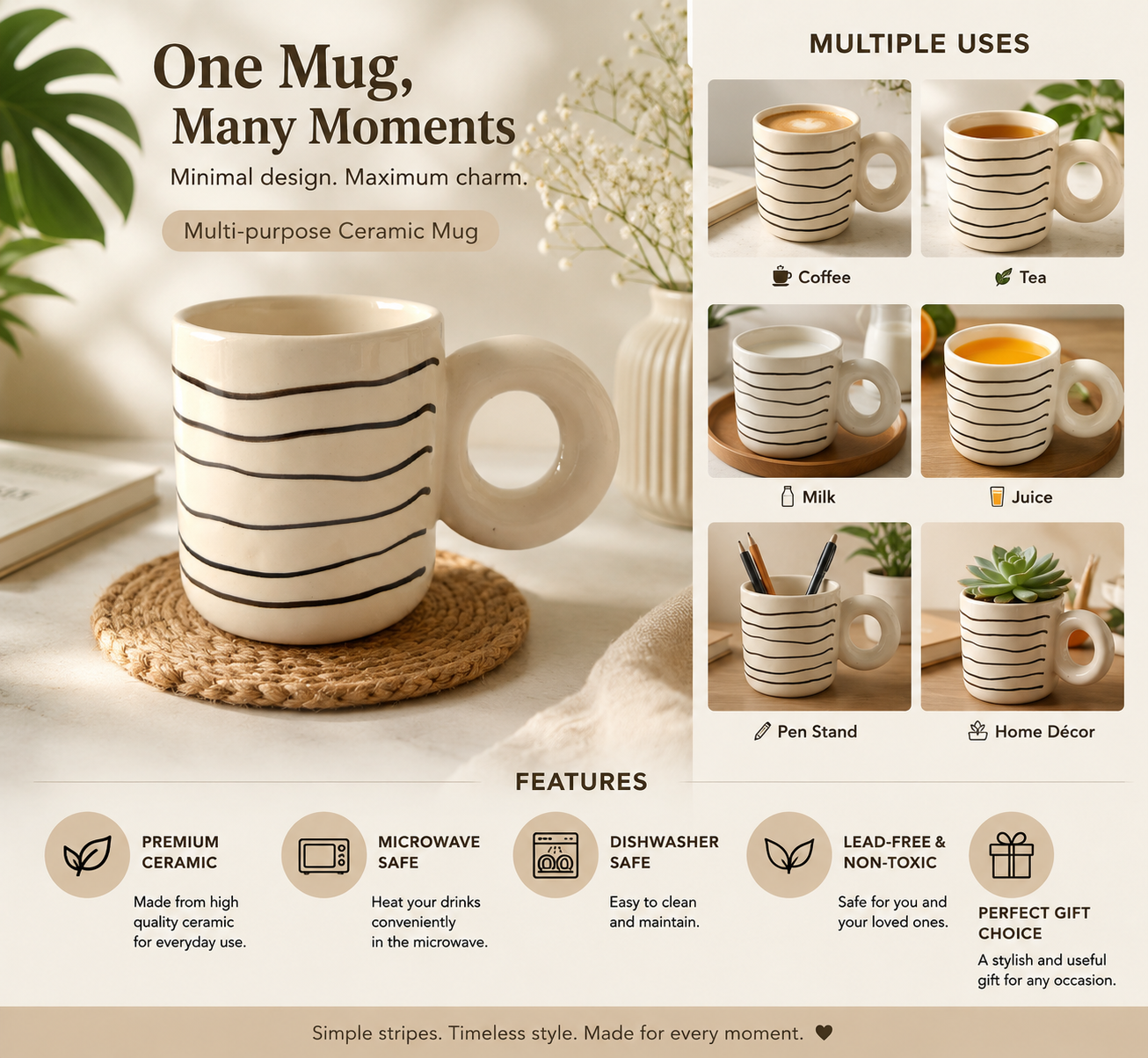 ​The Wavy Loop Mug view 3